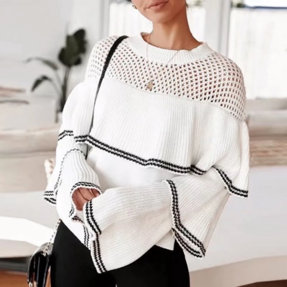 Wide Sleeve Sweater - Picture 2 of 6
